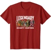 image:imageStar Wars Legendary Bounty Hunters Boba Fett IG88 Cad Bane TShirtCranberry Red