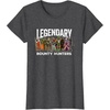 image:imageStar Wars Legendary Bounty Hunters Boba Fett IG88 Cad Bane TShirtDark Heather Grey