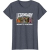 image:imageStar Wars Legendary Bounty Hunters Boba Fett IG88 Cad Bane TShirtHeather Blue
