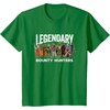 image:imageStar Wars Legendary Bounty Hunters Boba Fett IG88 Cad Bane TShirtKelly Green