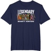 image:imageStar Wars Legendary Bounty Hunters Boba Fett IG88 Cad Bane TShirtNavy Blue