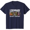 image:imageStar Wars Legendary Bounty Hunters Boba Fett IG88 Cad Bane TShirtNavy Blue