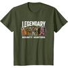 image:imageStar Wars Legendary Bounty Hunters Boba Fett IG88 Cad Bane TShirtOlive Green