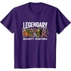 image:imageStar Wars Legendary Bounty Hunters Boba Fett IG88 Cad Bane TShirtPurple