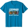 image:imageStar Wars Legendary Bounty Hunters Boba Fett IG88 Cad Bane TShirtSapphire Blue