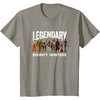 image:imageStar Wars Legendary Bounty Hunters Boba Fett IG88 Cad Bane TShirtSlate Grey
