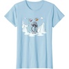 image:imageStar Wars Snowtroopers Snowboarding Over AT AT Walker TShirtBaby Blue