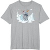 image:imageStar Wars Snowtroopers Snowboarding Over AT AT Walker TShirtHeather Grey