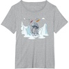 image:imageStar Wars Snowtroopers Snowboarding Over AT AT Walker TShirtHeather Grey