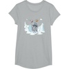 image:imageStar Wars Snowtroopers Snowboarding Over AT AT Walker TShirtHeather Grey