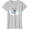 image:imageStar Wars Snowtroopers Snowboarding Over AT AT Walker TShirtSilver Grey