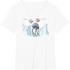 image:imageStar Wars Snowtroopers Snowboarding Over AT AT Walker TShirtWhite