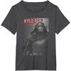 image:imageStar Wars The Force Awakens Kylo First Order Cover TShirtDark Heather Grey