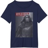 image:imageStar Wars The Force Awakens Kylo First Order Cover TShirtNavy Blue