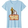 image:imageStar Wars iconic Duo C3PO amp R2D2 Big Chest Retro Poster TShirtBaby Blue