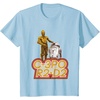 image:imageStar Wars iconic Duo C3PO amp R2D2 Big Chest Retro Poster TShirtBaby Blue