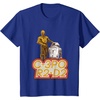 image:imageStar Wars iconic Duo C3PO amp R2D2 Big Chest Retro Poster TShirtRoyal Blue
