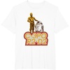 image:imageStar Wars iconic Duo C3PO amp R2D2 Big Chest Retro Poster TShirtWhite