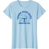 image:imageThe Mandalorian  Where Mom Goes Snacks Go TShirtBaby Blue