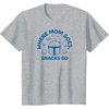 image:imageThe Mandalorian  Where Mom Goes Snacks Go TShirtHeather Grey