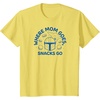 image:imageThe Mandalorian  Where Mom Goes Snacks Go TShirtLemon Yellow