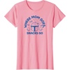 image:imageThe Mandalorian  Where Mom Goes Snacks Go TShirtPink