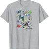 image:imageStar Wars  Scribble Ships TShirtHeather Grey