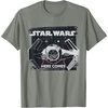 image:imageStar Wars Classic Empire TIE Fighter Here Comes Trouble TShirtOlive Heather