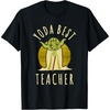 image:imageStar Wars Classic Yoda Best Teacher Jedi Vintage Chibi Yoda TShirtBlack
