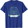 image:imageStar Wars Iconic Darth Vader Helmet Neon Line Art Portrait TShirtRoyal Blue