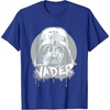 image:imageStar Wars Iconic Darth Vader Helmet Paint Big Chest Portrait TShirtRoyal Blue