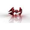 image:imageStar Wars Micro Galaxy Squadron First Order TIE Interceptor Mystery Bundle  3Inch and 25Inch Vehicles with Accessories Amazon Exclusive