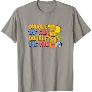 image:imageC3PO  Double the Sun Double the Fun TShirtSlate Grey