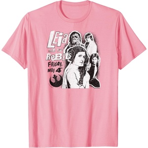 image:imageLeia and the Rebels  May 4th Poster TShirtPink