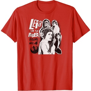 image:imageLeia and the Rebels  May 4th Poster TShirtRed