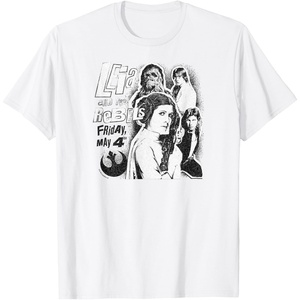 image:imageLeia and the Rebels  May 4th Poster TShirtWhite