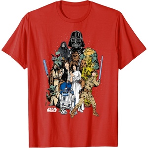 image:imageStar Wars  Character Collage TShirtRed