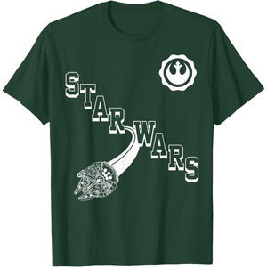 image:imageStar Wars  Collegiate Icon TShirtDark Green