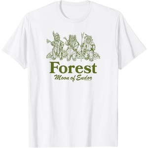 image:imageStar Wars  Forest Moon Of Endor TShirtWhite