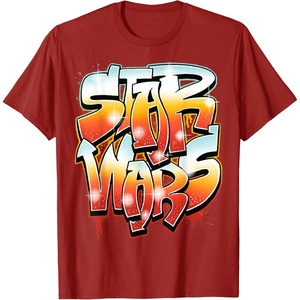 image:imageStar Wars  Graffiti TShirtCranberry Red