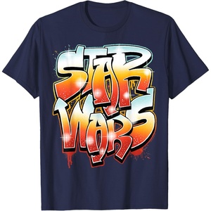 image:imageStar Wars  Graffiti TShirtNavy Blue