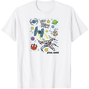 image:imageStar Wars  Scribble Ships TShirtWhite