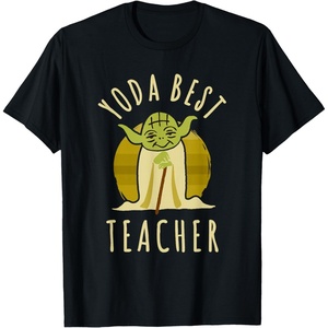 image:imageStar Wars Classic Yoda Best Teacher Jedi Vintage Chibi Yoda TShirtBlack