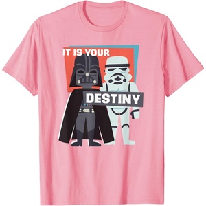image:imageStar Wars Darth Vader and Stormtrooper It is Your Destiny TShirtPink