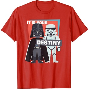 image:imageStar Wars Darth Vader and Stormtrooper It is Your Destiny TShirtRed
