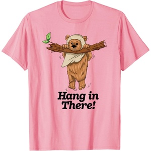 image:imageStar Wars Hang In There Ewok Hanging From Tree Branch TShirtPink