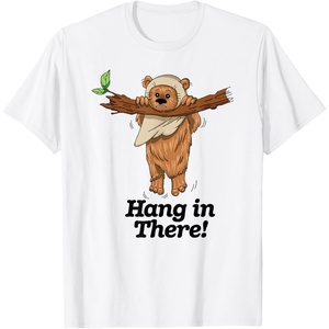 image:imageStar Wars Hang In There Ewok Hanging From Tree Branch TShirtWhite