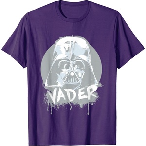 image:imageStar Wars Iconic Darth Vader Helmet Paint Big Chest Portrait TShirtPurple