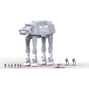 image:imageStar Wars Micro Galaxy Squadron Imperial Remnant ATAT Battle Pack  Four Vehicles with Six 1Inch Micro Figure Accessories