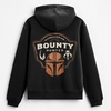 image:imageSTAR WARS Mens Star Wars the Mandalorian and Grogu Officially Licensed Bounty Hunter Mens Pullover Hoodie Sizes SxxlBlack